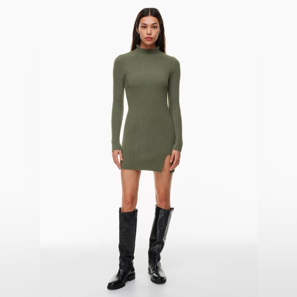 Aritzia Wilfred Hush Knit Station Sweater Dress - Picture 2 of 6